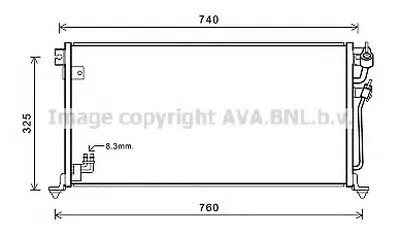 Конденсатор, кондиционер AVA QUALITY COOLING купить