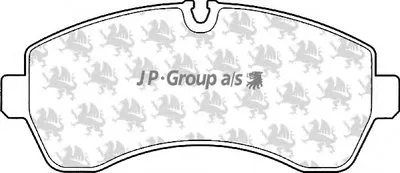 Комплект тормозных колодок, дисковый тормоз QH JP GROUP купить