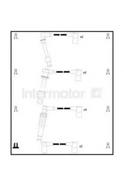 Комплект проводов зажигания Intermotor STANDARD купить