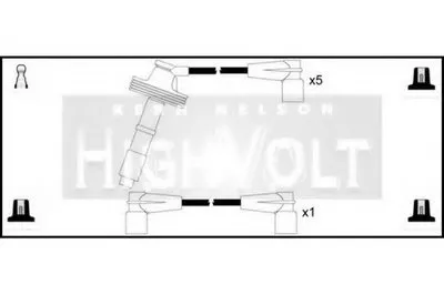 Комплект проводов зажигания HighVolt STANDARD купить