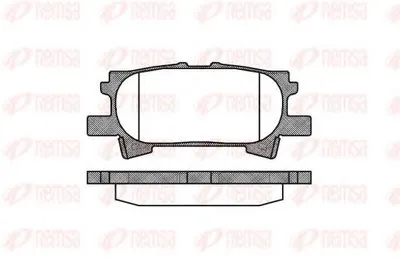 Комплект тормозных колодок, дисковый тормоз KAWE купить