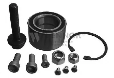 Комплект подшипника ступицы колеса KAWE купить