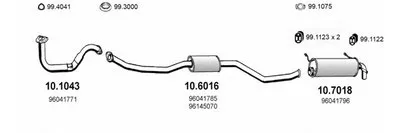 Система выпуска ОГ ASSO купить