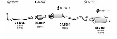 Система выпуска ОГ ASSO купить