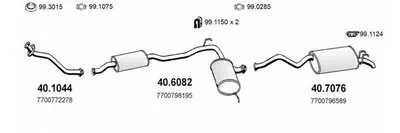Система выпуска ОГ ASSO купить
