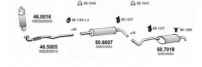 Система выпуска ОГ ASSO купить