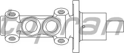 целиндер ручного тормоза TOPRAN купить