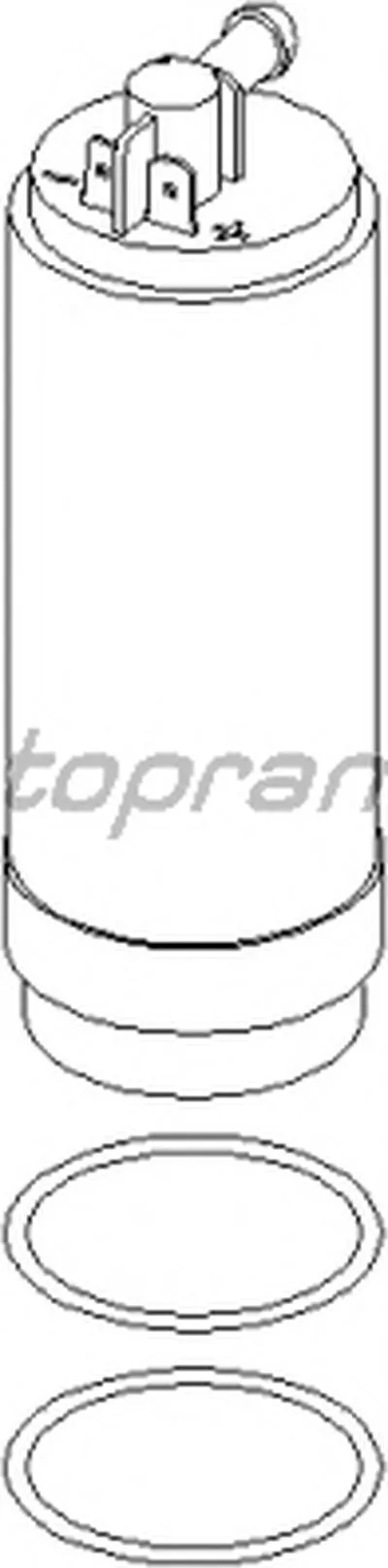 Топливный насос TOPRAN купить
