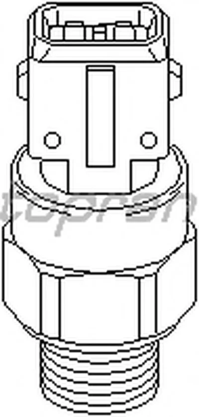 Термовыключатель, вентилятор радиатора TOPRAN купить