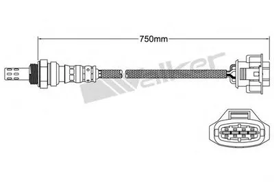Лямда-зонд WALKER PRODUCTS купить
