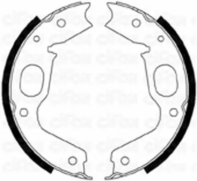 Комплект тормозных колодок, стояночная тормозная система CIFAM купить