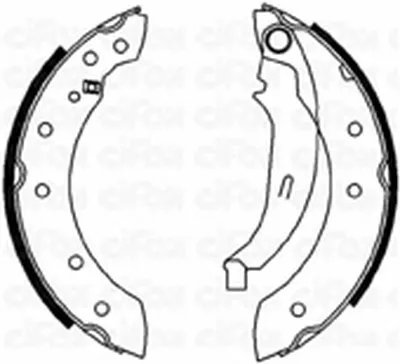 Комплект тормозных колодок CIFAM купить