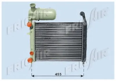 Радиатор, охлаждение двигателя FRIGAIR купить