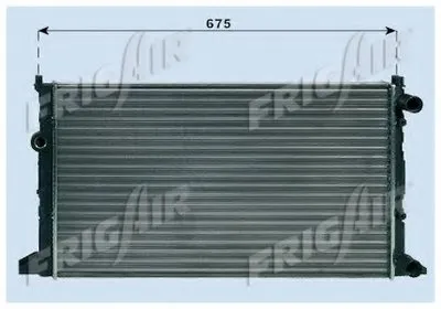 Радиатор, охлаждение двигателя FRIGAIR купить