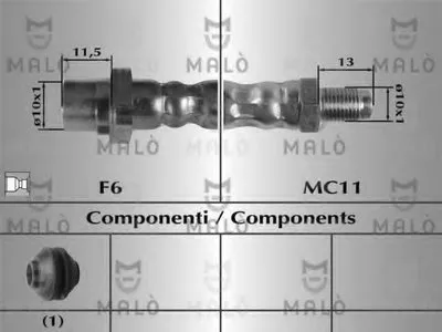 Тормозной шланг MALÒ купить
