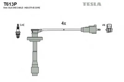 Комплект проводов зажигания TESLA купить