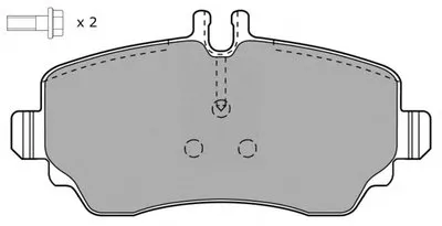 Комплект тормозных колодок, дисковый тормоз FREMAX купить