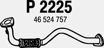 Труба выхлопного газа FENNO купить