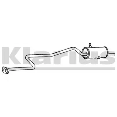 Глушитель выхлопных газов конечный KLARIUS купить