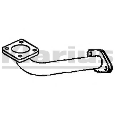 Труба выхлопного газа KLARIUS купить