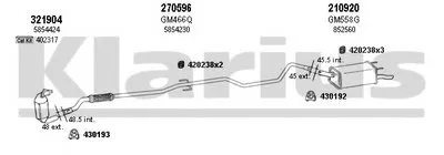 Система выпуска ОГ KLARIUS купить