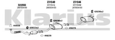 Система выпуска ОГ KLARIUS купить