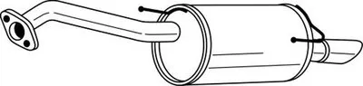Глушитель выхлопных газов конечный SIGAM купить