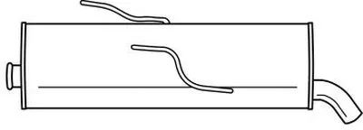 Глушитель выхлопных газов конечный SIGAM купить