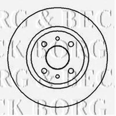 Тормозной диск BORG & BECK купить