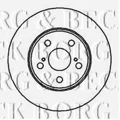 Тормозной диск BORG & BECK купить