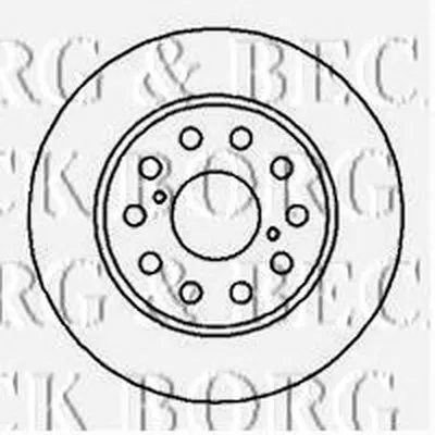 Тормозной диск BORG & BECK купить