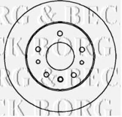 Тормозной диск BORG & BECK купить