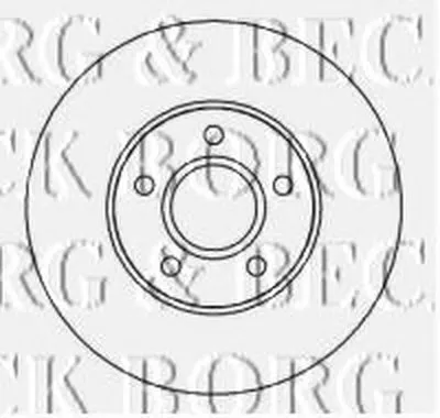Тормозной диск BORG & BECK купить