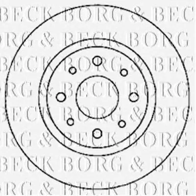 Тормозной диск BORG & BECK купить