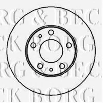 Тормозной диск BORG & BECK купить
