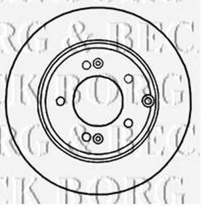Тормозной диск BORG & BECK купить