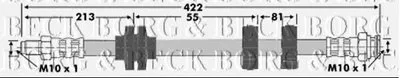 Тормозной шланг BORG & BECK купить
