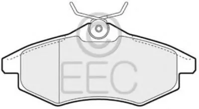 Комплект тормозных колодок, дисковый тормоз EEC купить