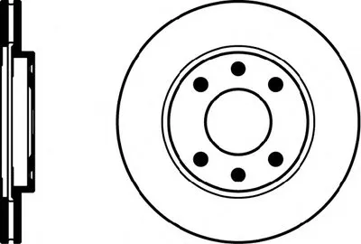 Тормозной диск PRO HELLA PAGID купить