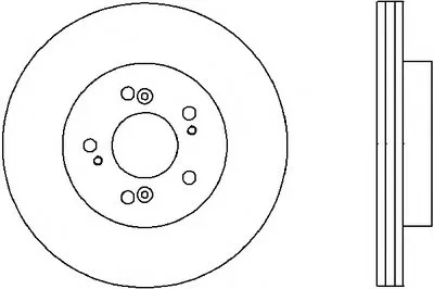 Тормозной диск PRO HELLA PAGID купить