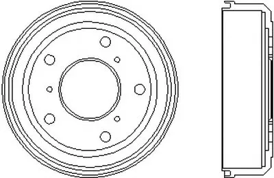Тормозной барабан HELLA PAGID купить