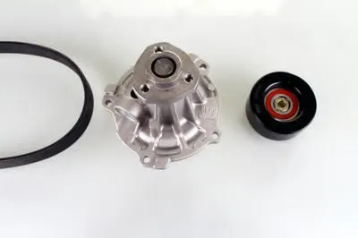 Водяной насос + комплект ручейковых ремней HEPU купить