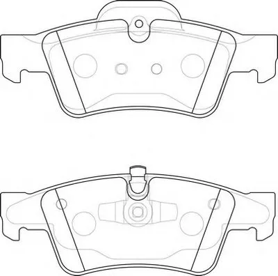 Комплект тормозных колодок, дисковый тормоз DURON купить