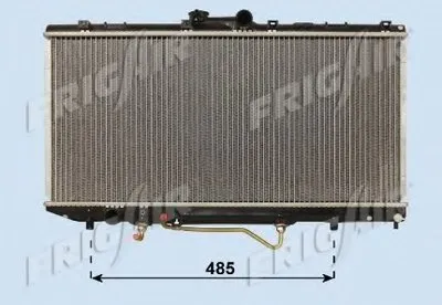 Радиатор, охлаждение двигателя FRIGAIR купить