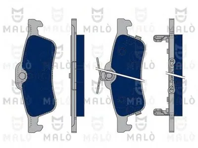 Комплект тормозных колодок, дисковый тормоз MALÒ купить