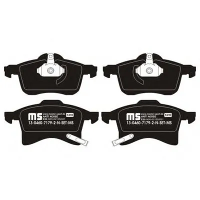 Комплект тормозных колодок, дисковый тормоз Anti-Noise MASTER-SPORT купить