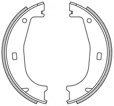 Комплект тормозных колодок ADVANCE OPEN PARTS купить