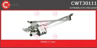 Система тяг и рычагов привода стеклоочистителя GENUINE SERIES CASCO купить