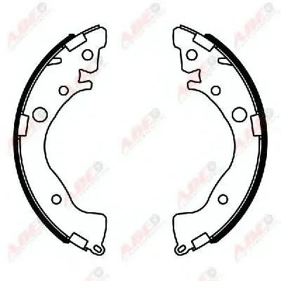 Комплект тормозных колодок ABE купить