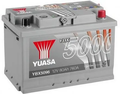 Стартерная аккумуляторная батарея YBX5000 Silver High Performance SMF Batteries YUASA купить